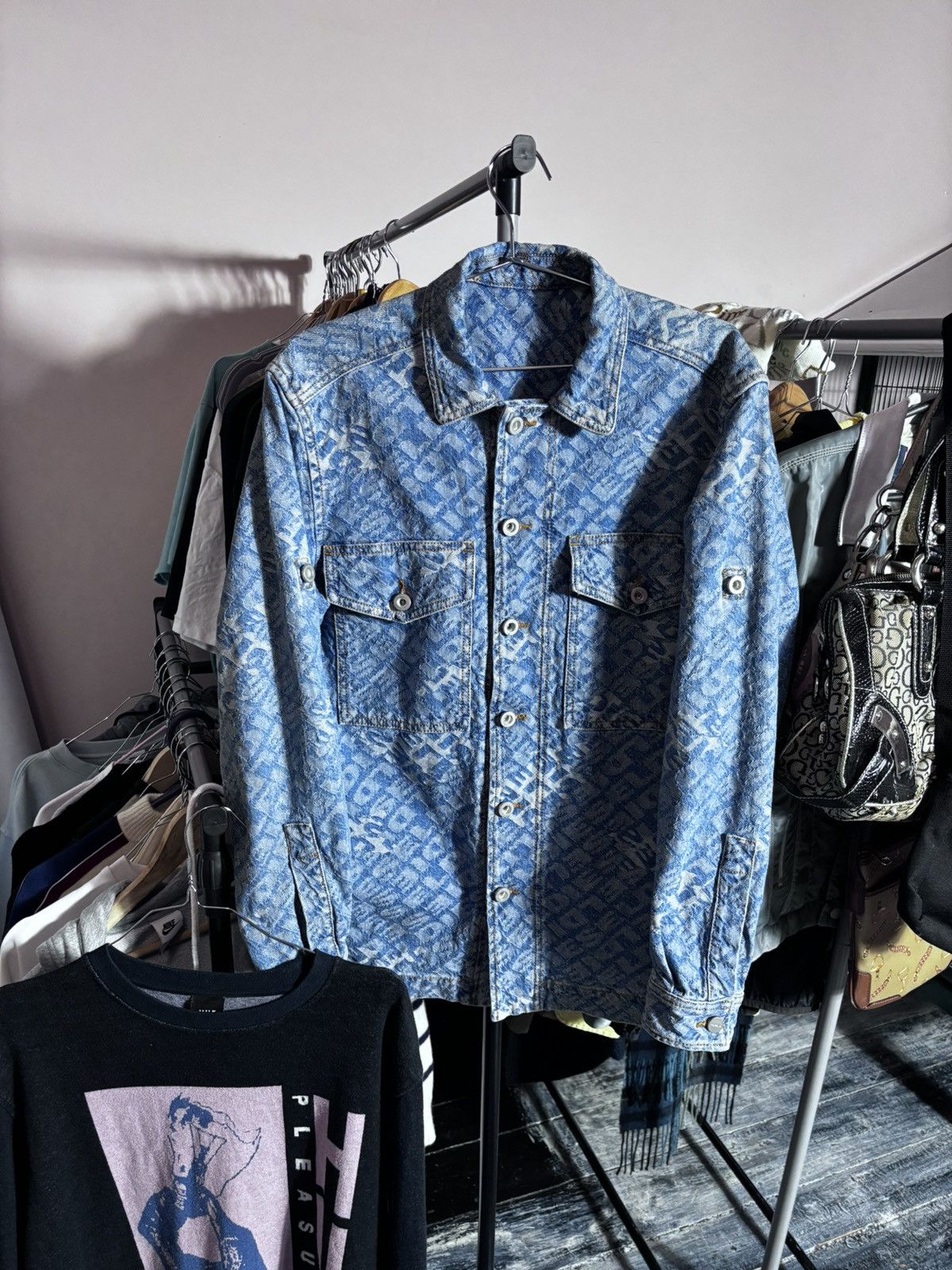 Diesel Diesel monogram jeans jacket S-M size Size US S / EU 44-46 / 1 - 16 Thumbnail