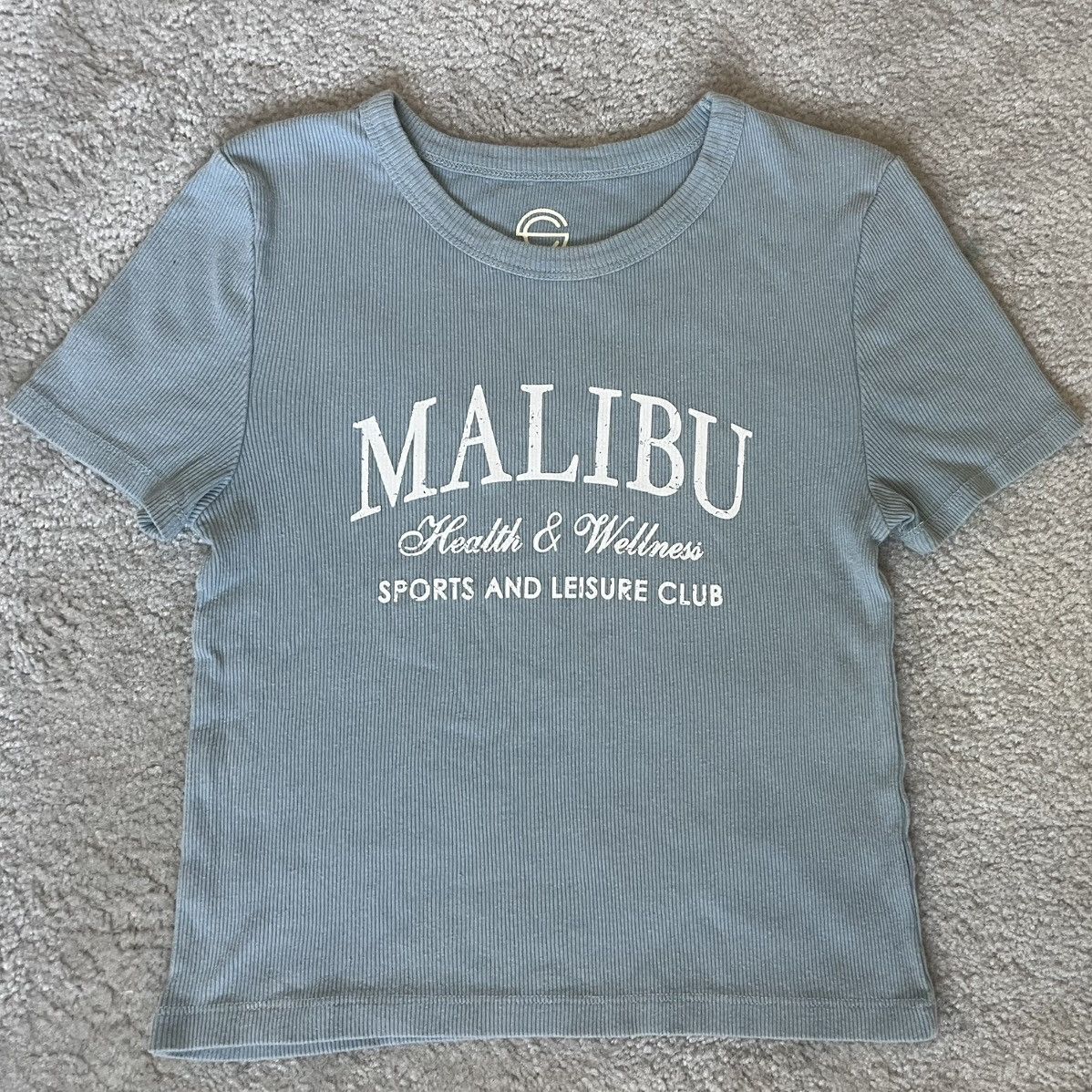 Other baby blue malibu croptop Size S / US 4 / IT 40 - 1 Thumbnail