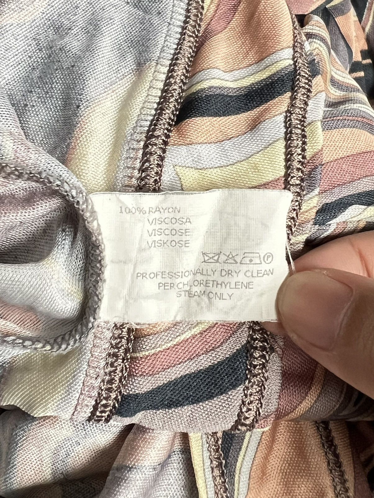 Missoni Missoni Abstract Pattern Shirt Size US S / EU 44-46 / 1 - 8 Thumbnail