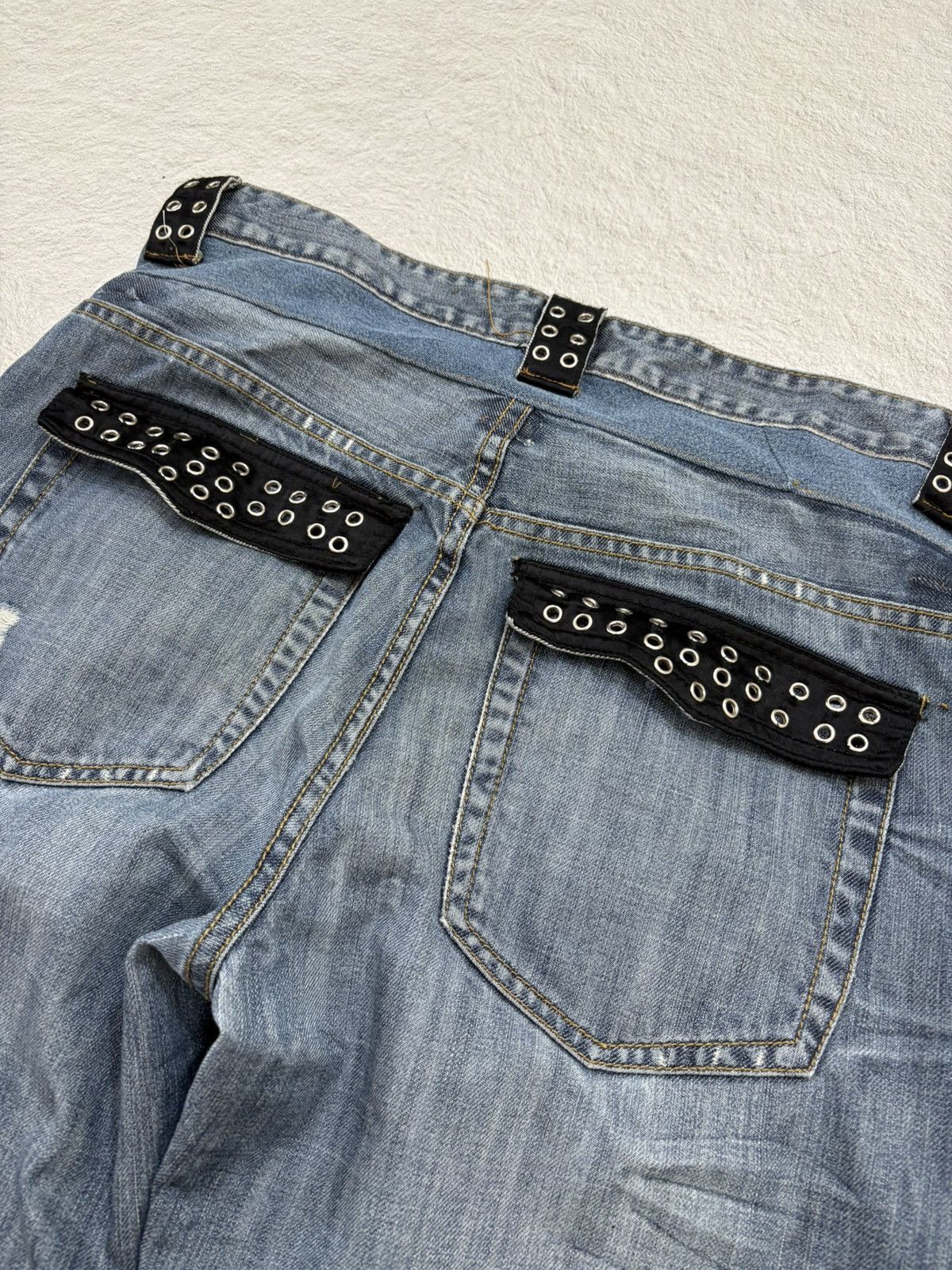 Dolce & Gabbana 90s Archive Dolce Gabbana studet punk denim Size US 36 / EU 52 - 11 Thumbnail
