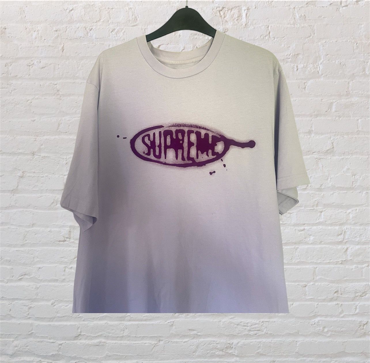 Supreme Ink Blot Lilac / Lavender T-Shirt