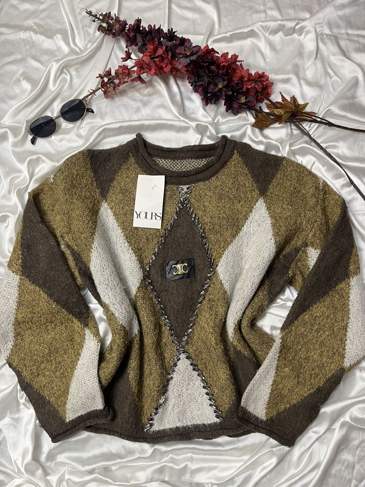 Other Brown beaded cardigan Size XXL / US 16-18 / IT 52-54 - 1 Thumbnail