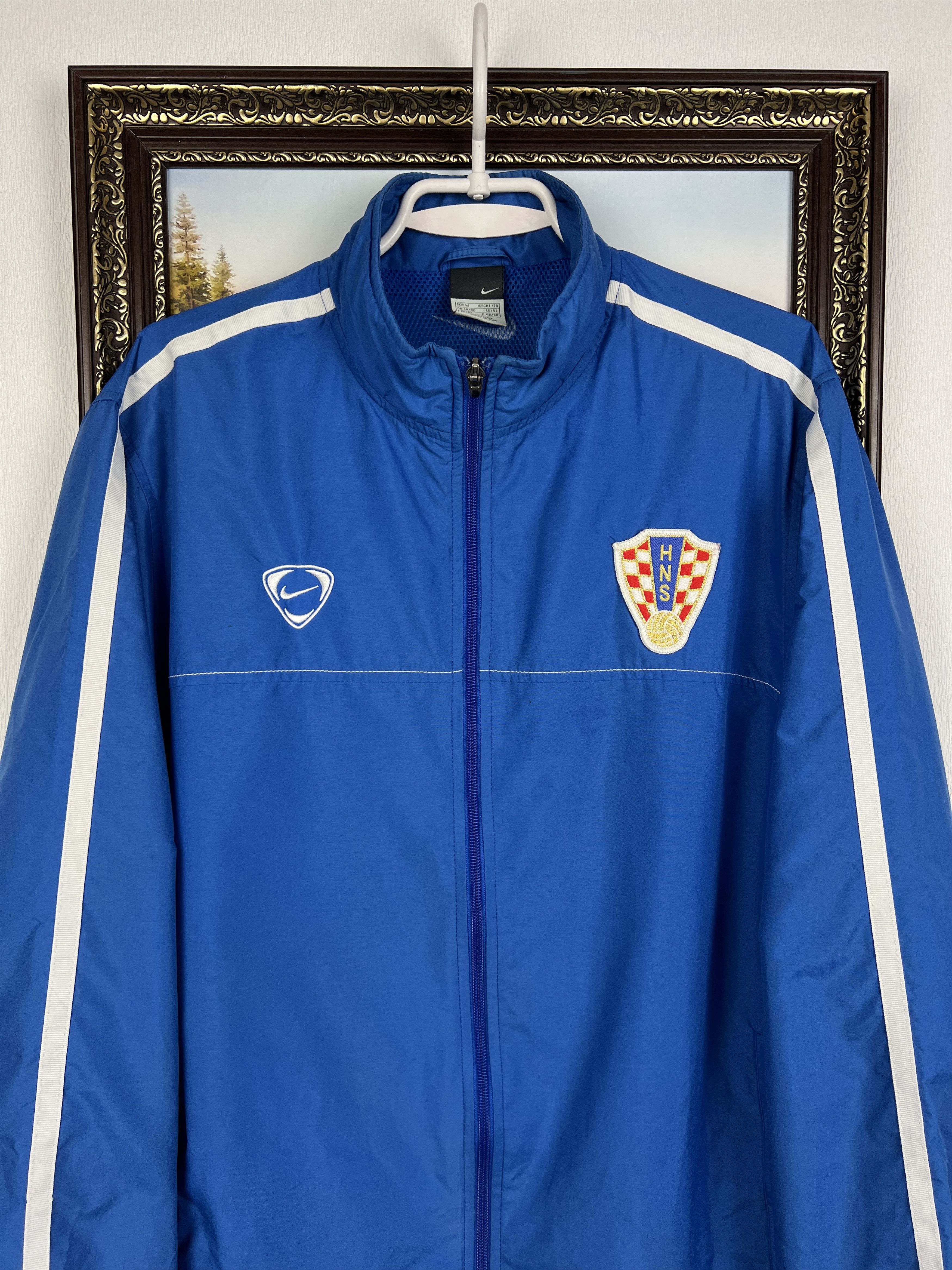 Nike Croatia Football Jacket Soccer Track Top National Team Size US M / EU 48-50 / 2 - 2 Thumbnail