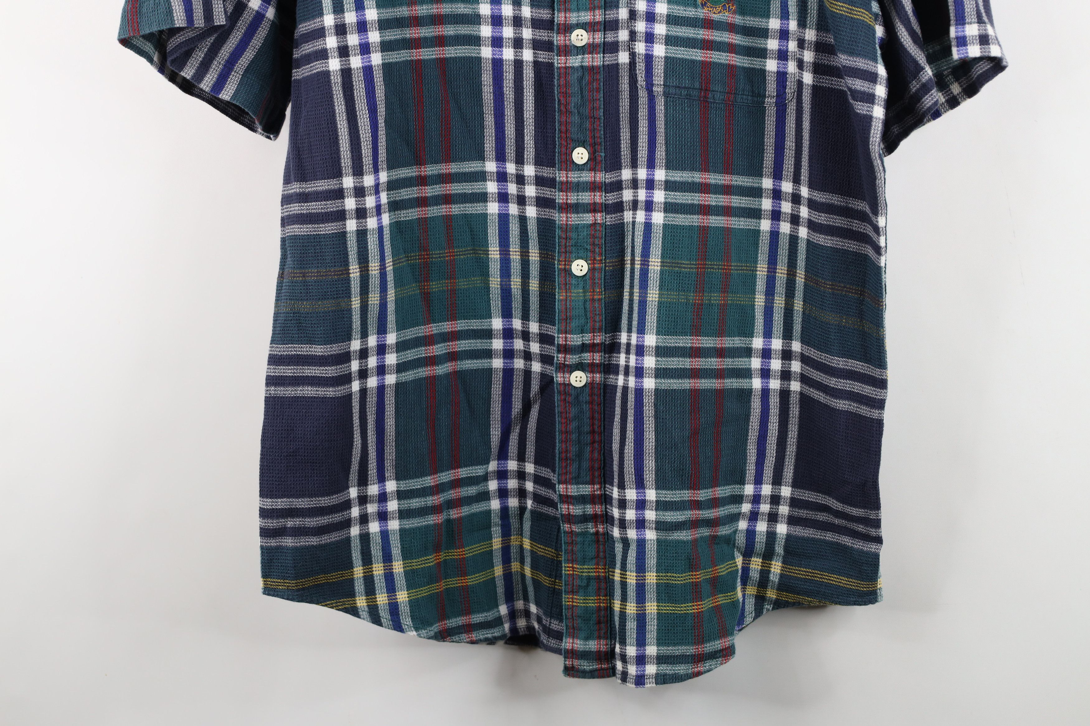 Ralph Lauren Vintage 90s Chaps Ralph Lauren Knit Button Down Shirt Size US M / EU 48-50 / 2 - 3 Thumbnail