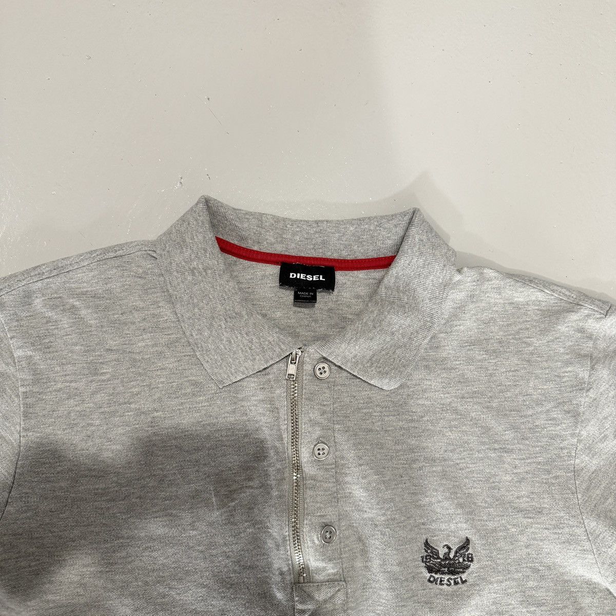 Diesel Diesel Zip Up Polo Shirt Size US M / EU 48-50 / 2 - 4 Thumbnail