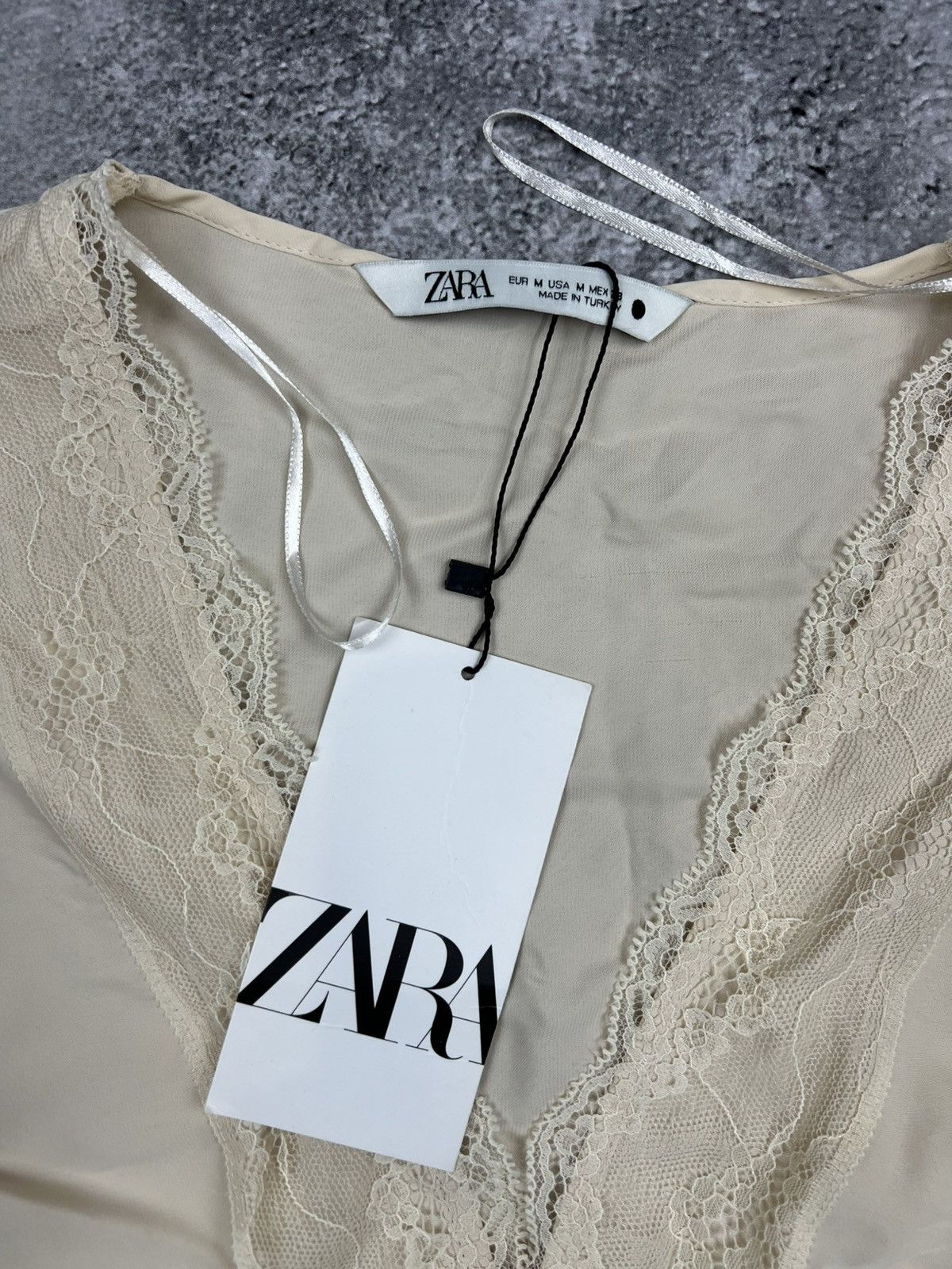 Zara Zara Blouse Womens Classic NWT Size M / US 6-8 / IT 42-44 - 6 Thumbnail