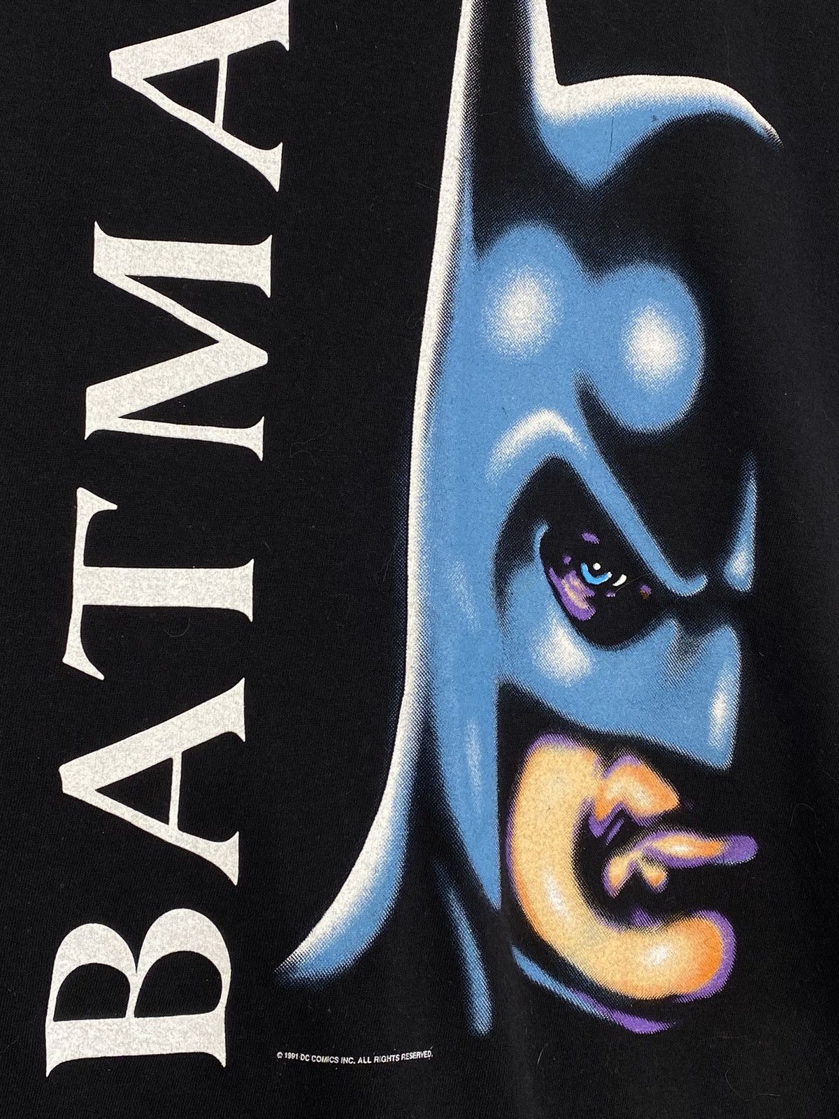 DC Comics × Vintage Vintage 90s DC Comics Batman Graphic Print t-shirt Size US XL / EU 56 / 4 - 3 Thumbnail