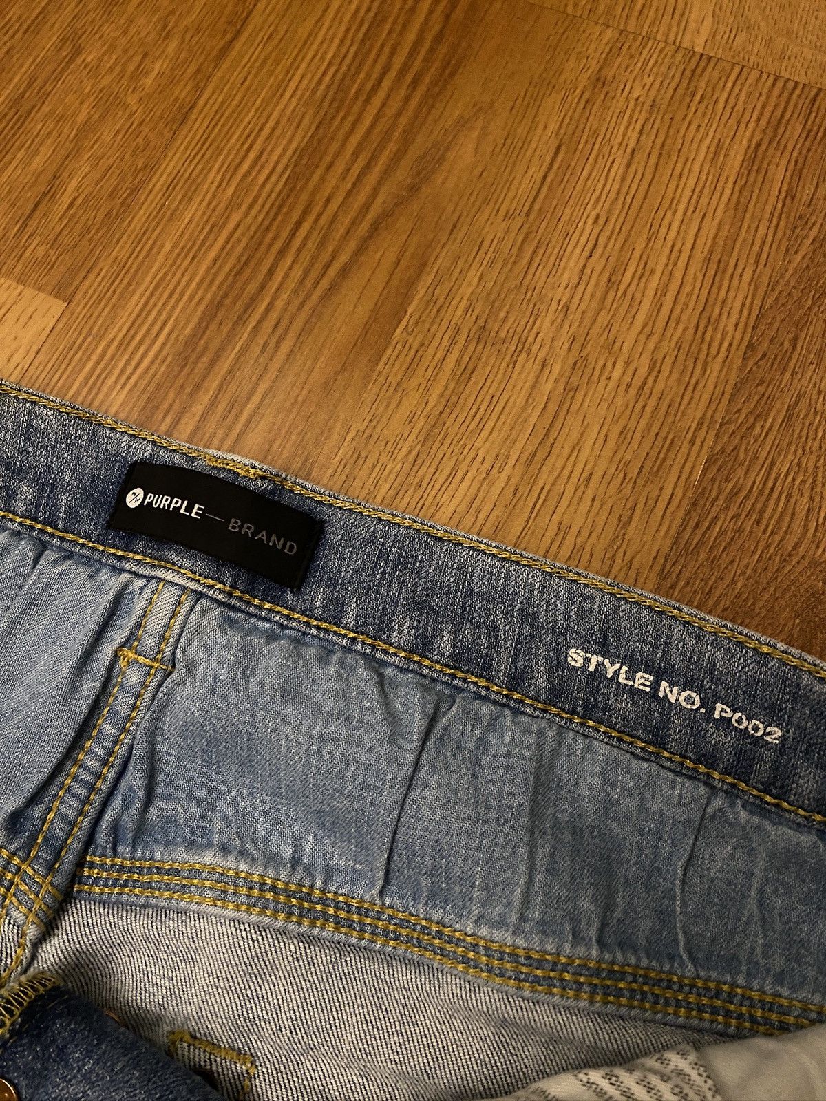 Purple Brand Purple Brand Jeans P0002 Indigo Blowout Size US 31 - 8 Thumbnail