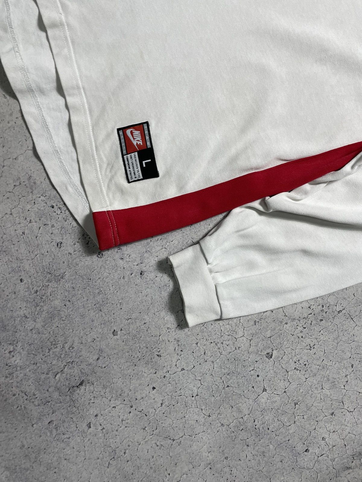 Nike × Vintage Nike Vintage 90s England Rugby League Jersey Sweatshirt Y2K Size US L / EU 52-54 / 3 - 4 Thumbnail