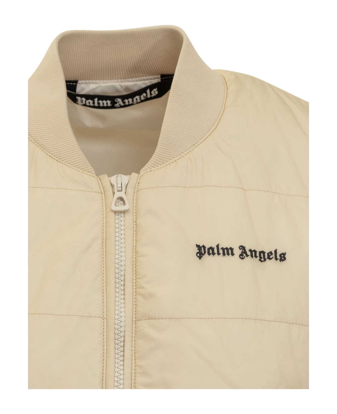 Palm Angels o1y1125 Vest in Beige Size M / US 6-8 / IT 42-44 - 4 Thumbnail