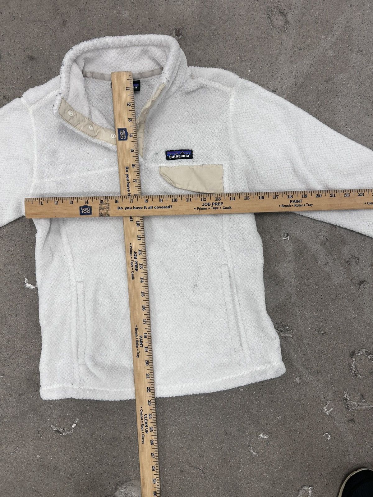 Patagonia Patagonia Re-Tool Snap T-Fleece Women's small White Jacket Size S / US 4 / IT 40 - 5 Thumbnail