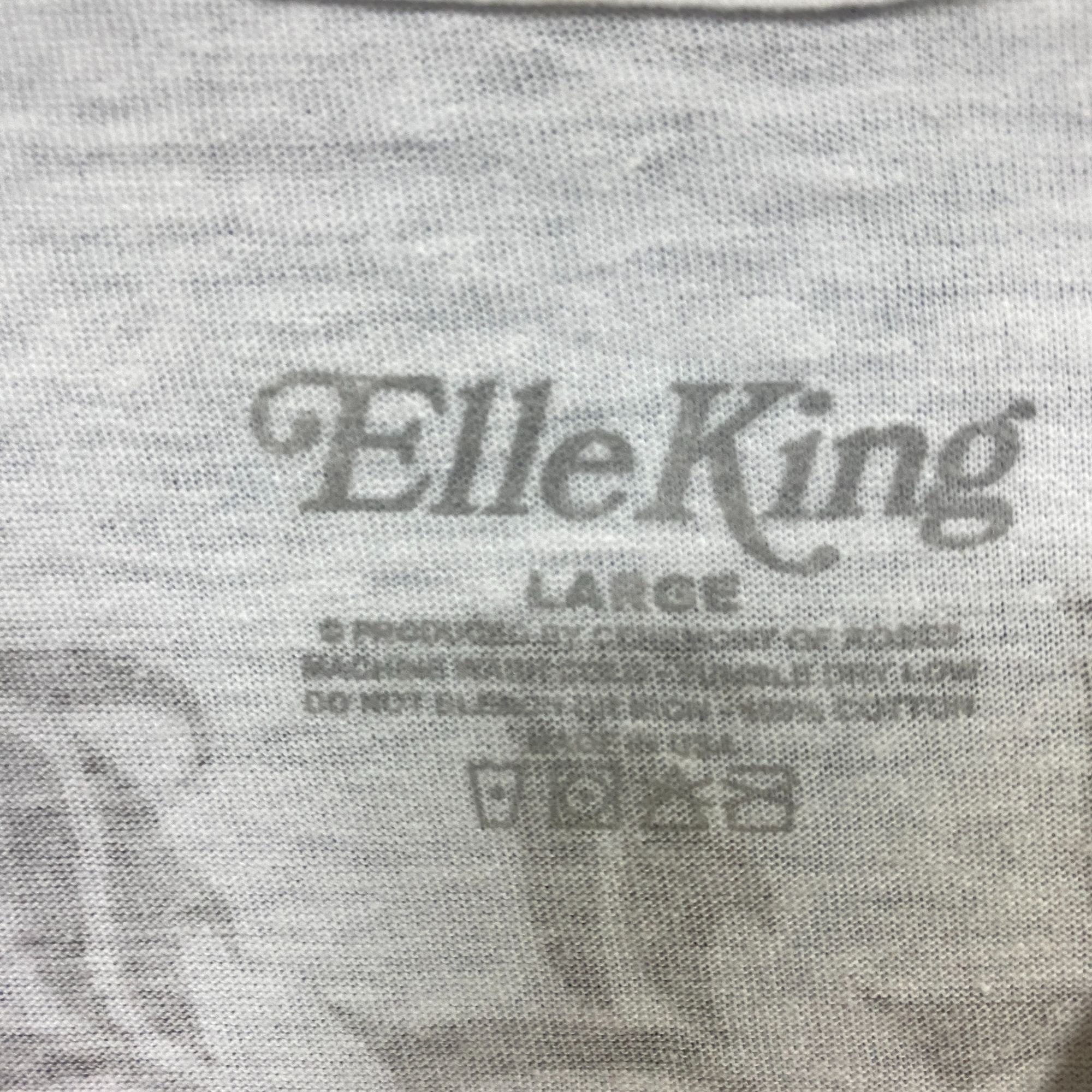 Band Tees Elle King Americana Tattoo Bleeding Heart Tour Stops Tee L Size US L / EU 52-54 / 3 - 4 Thumbnail