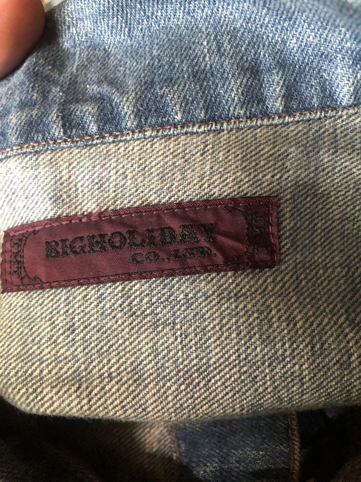 Japanese Brand Big Holiday Rusty mud max Distressed Denim Typle 1 Jacket Size US M / EU 48-50 / 2 - 3 Thumbnail