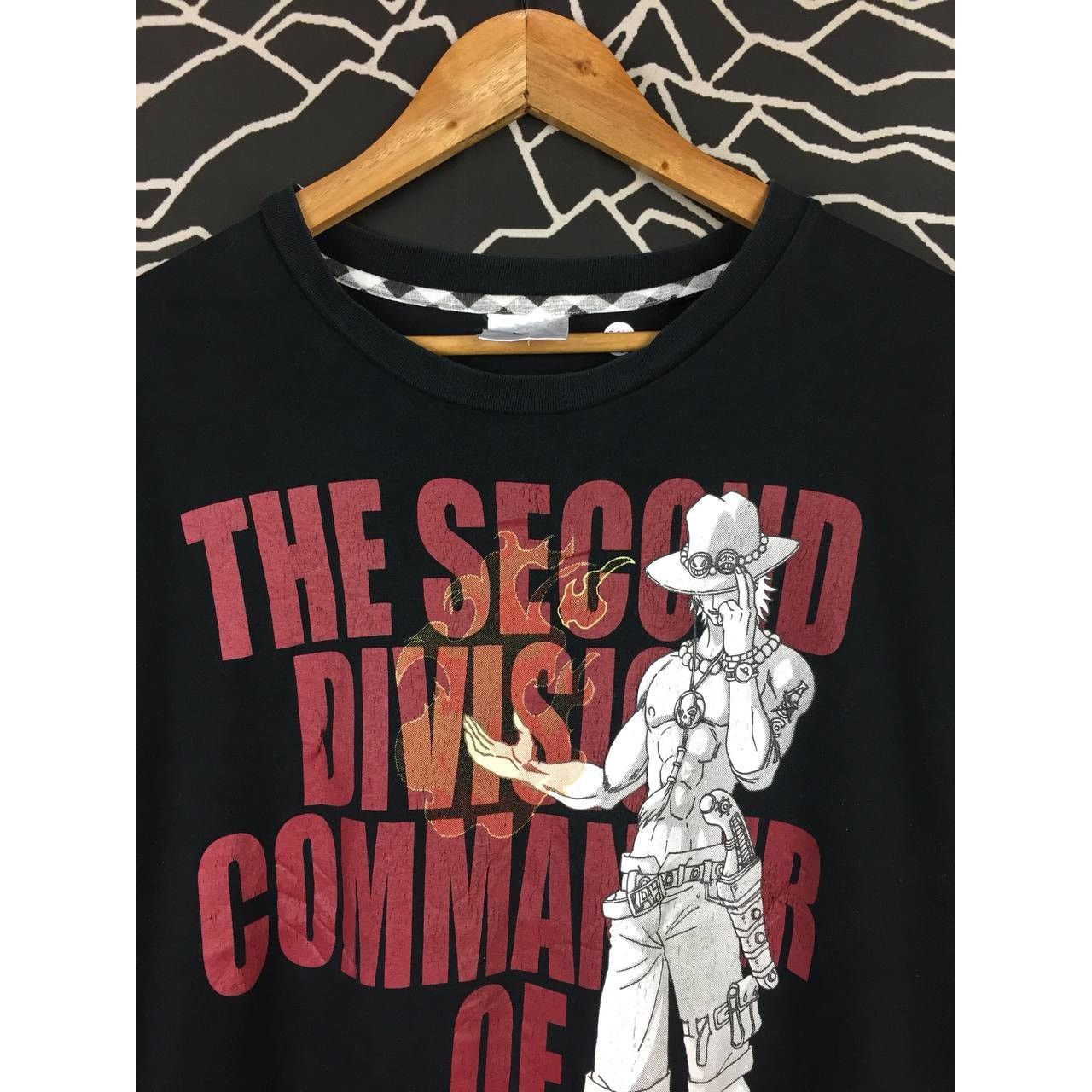 Anime × Japanese Brand × Vintage One Piece Ace The 2nd Commander Of Whitebeard Pirates Tee Size US L / EU 52-54 / 3 - 3 Thumbnail