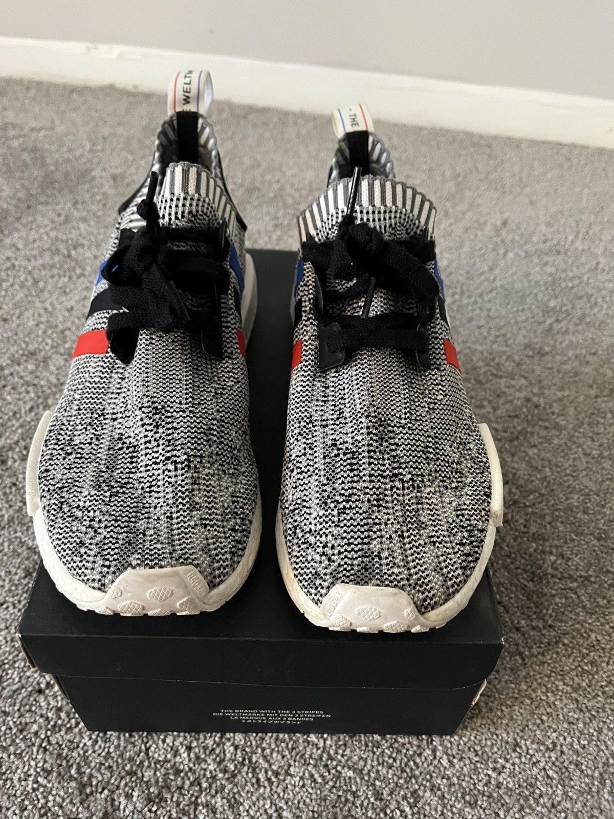 Adidas Adidas NMD Tri Color Size US 9 / EU 42 - 2 Thumbnail