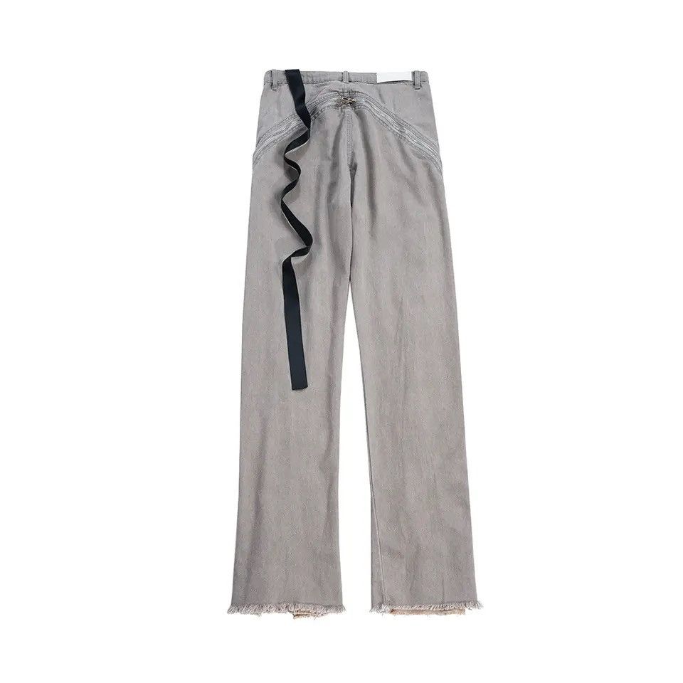 Japanese Brand × Vintage Streetwear Baggy Zipper Jeans Pants y2k Size US 34 / EU 50 - 14 Thumbnail