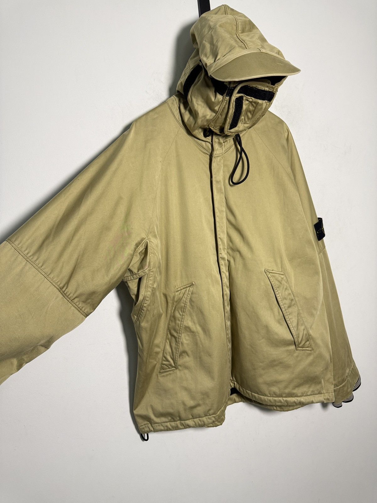 Stone Island Stone Island Raso Floccato Riot Mask iconic jacket Size US XXL / EU 58 / 5 - 7 Thumbnail