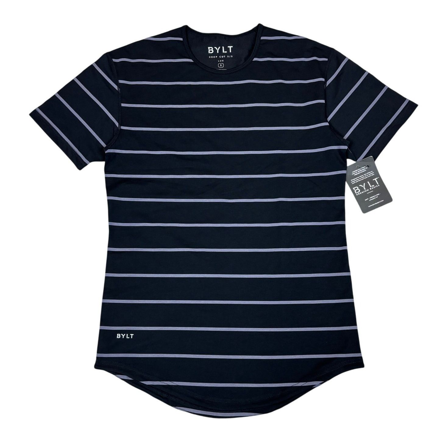 Other NWT Bylt Drop Cut Lux Striped Short Sleeve Shirt Men's Small Size US S / EU 44-46 / 1 - 1 Thumbnail