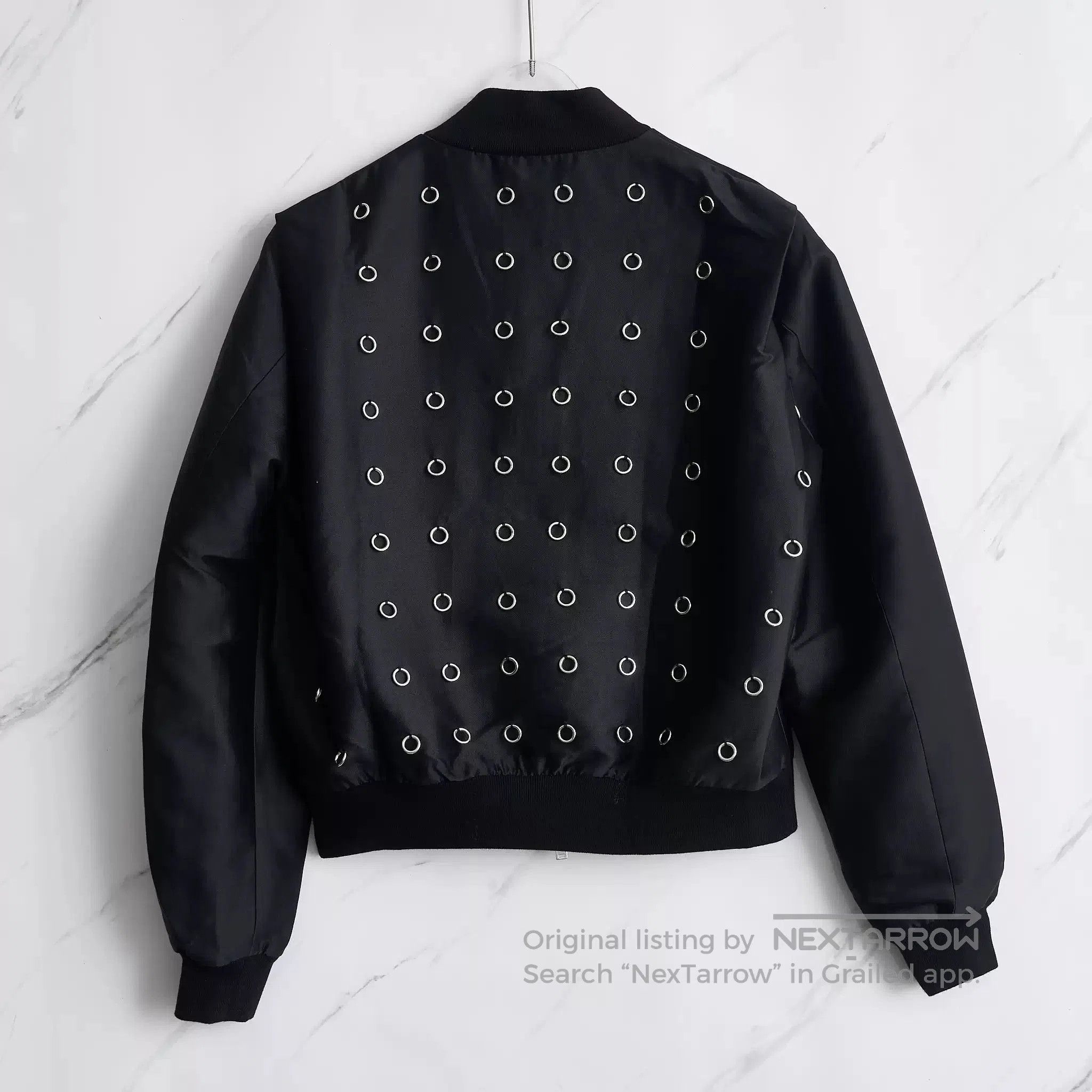 Stella McCartney Stella McCartney Black Metal Ring Jacket. Size M / US 6-8 / IT 42-44 - 5 Thumbnail