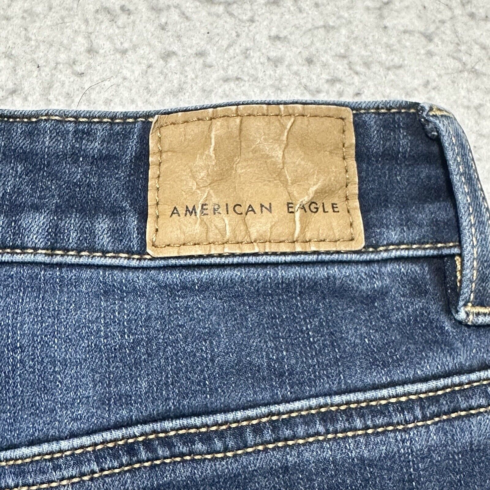 American Eagle Outfitters American Eagle 4 L Skinny Leg Jeans 360 Next Level Stretch Size 27" / US 4 / IT 40 - 9 Thumbnail