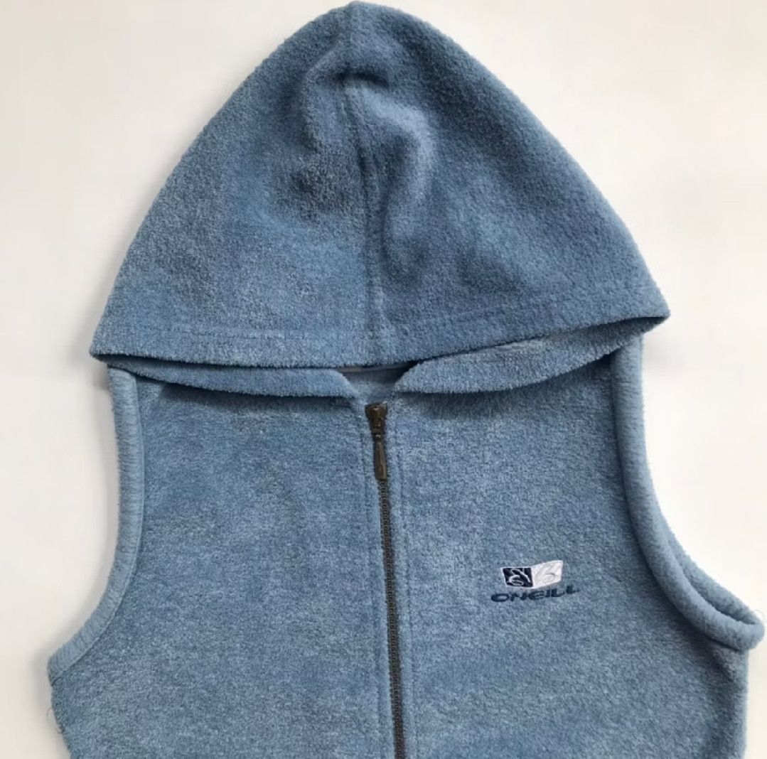 O'Neill Vintage 90's O'Neill Board-Babes Sleeveless Hoodie Size XXS / US 00 / IT 34 - 2 Thumbnail