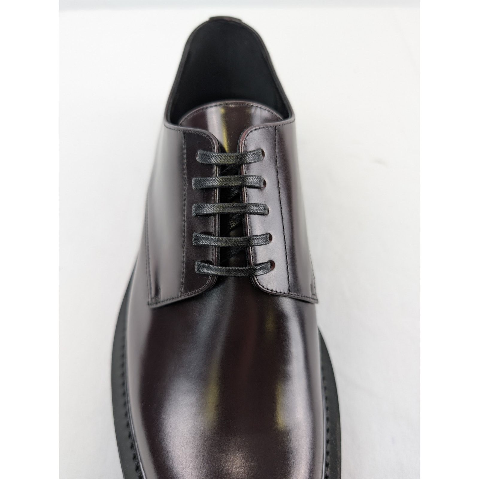 Saint Laurent Paris o1rshd1 Army 20 Derby Boots in Dark Wine (Burgundy) Size US 9 / EU 42 - 15 Thumbnail