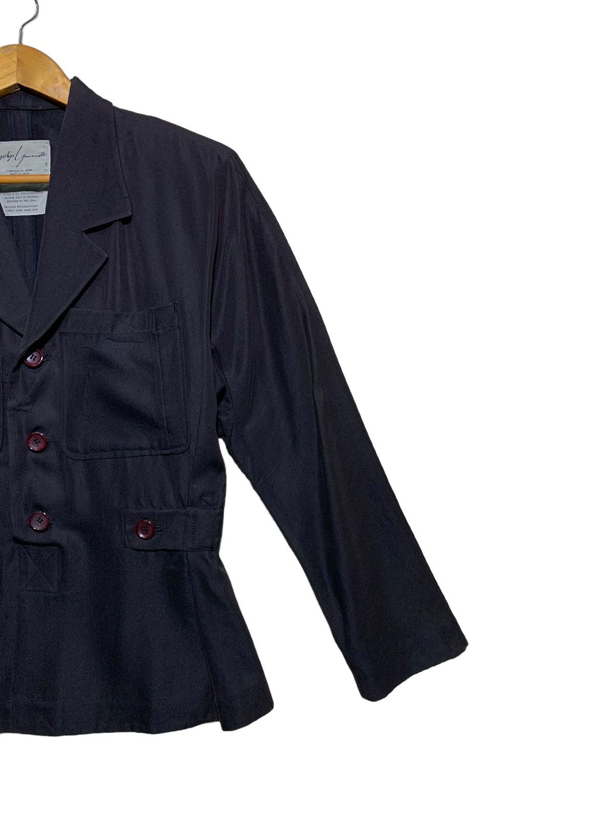 Yohji Yamamoto 🔥VTG 80s YOHJI YAMAMOTO BUTTON UP DRESSED Size M / US 6-8 / IT 42-44 - 3 Thumbnail