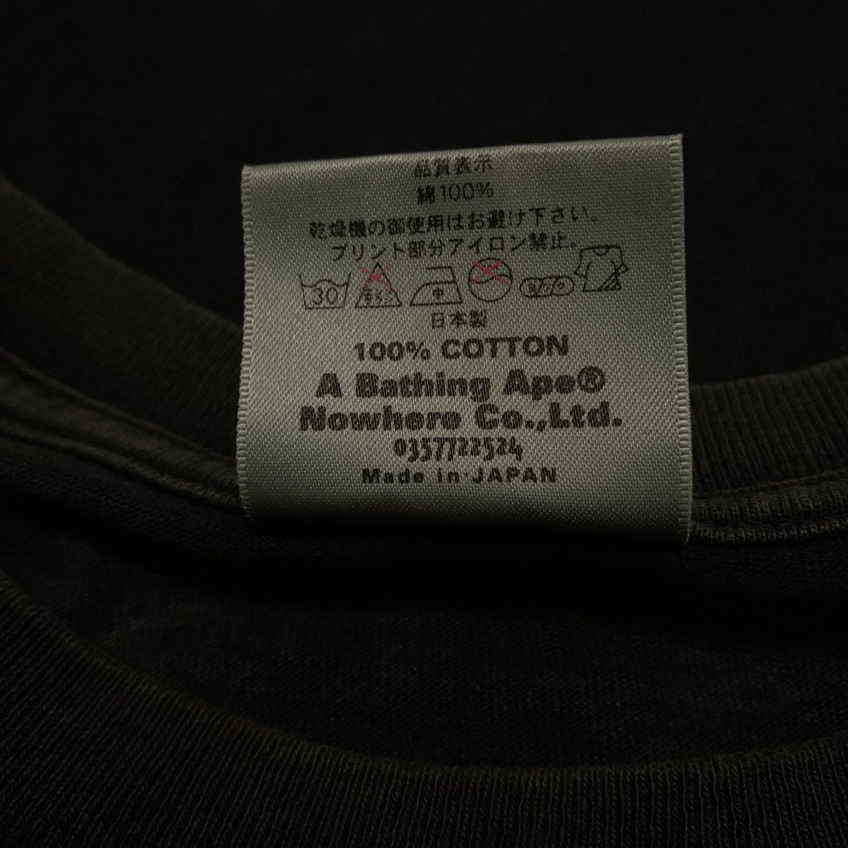 Bape Bape Medium Bike Worship Logo Black Tee Bathing Ape Vintage Size US M / EU 48-50 / 2 - 5 Thumbnail