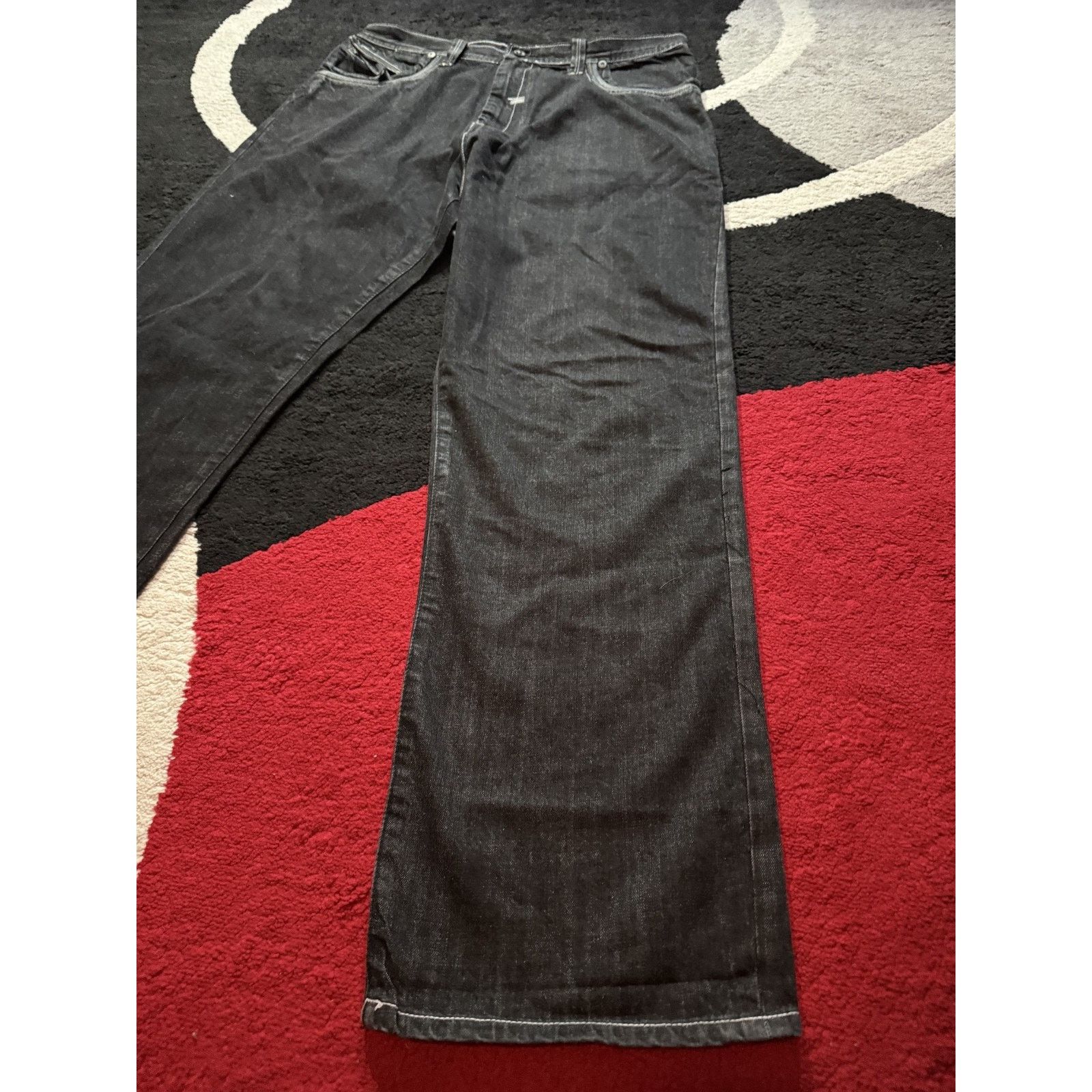 Akademiks Akademiks Men’s Denim Jeans Baggy Sz 38 – Wide Leg Y2K Style Size US 38 / EU 54 - 2 Thumbnail