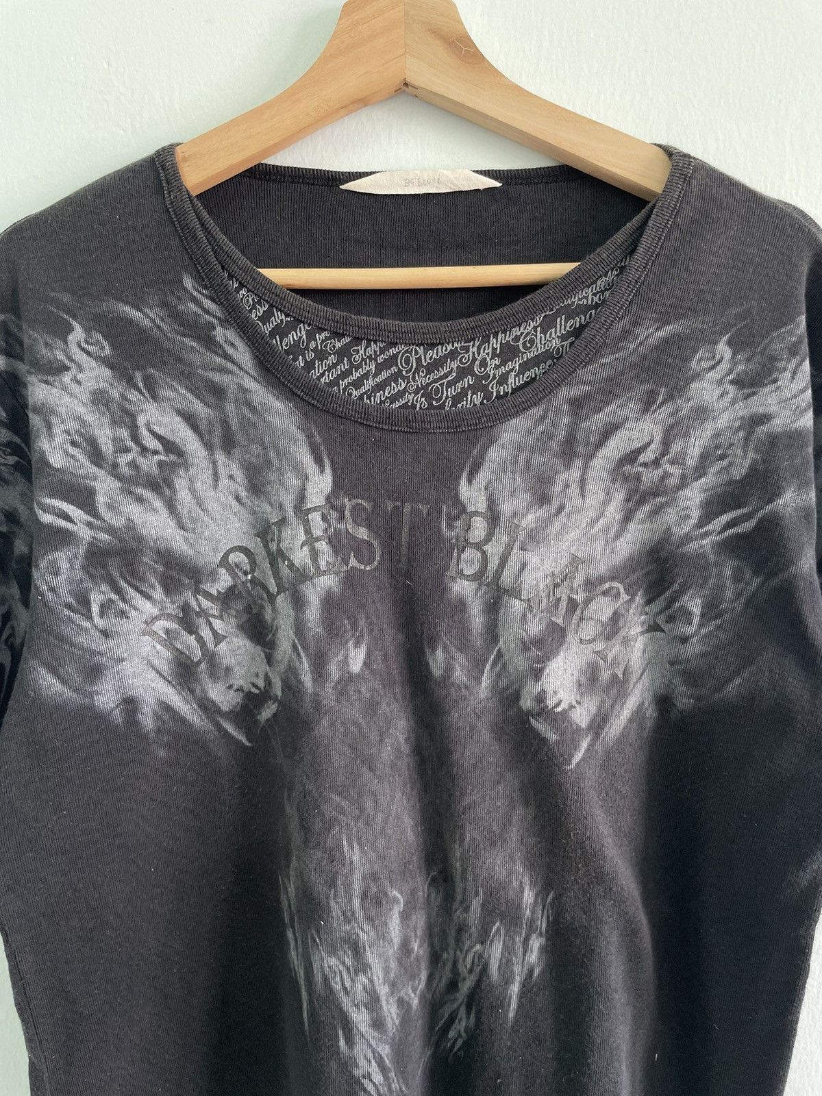 Hysteric Glamour Vintage Japanese Brand Flare Doublelayer Tee Size US L / EU 52-54 / 3 - 3 Thumbnail
