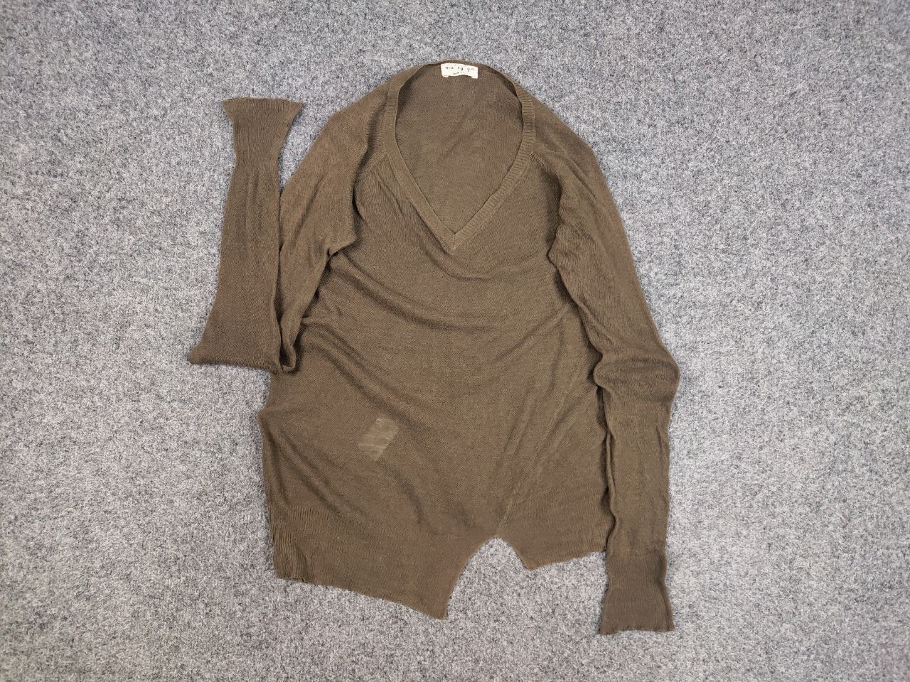 Other Ma'Ry'Ya Design Light Asymmetric Oliver Sweater Linen Cotton Size S / US 4 / IT 40 - 1 Thumbnail