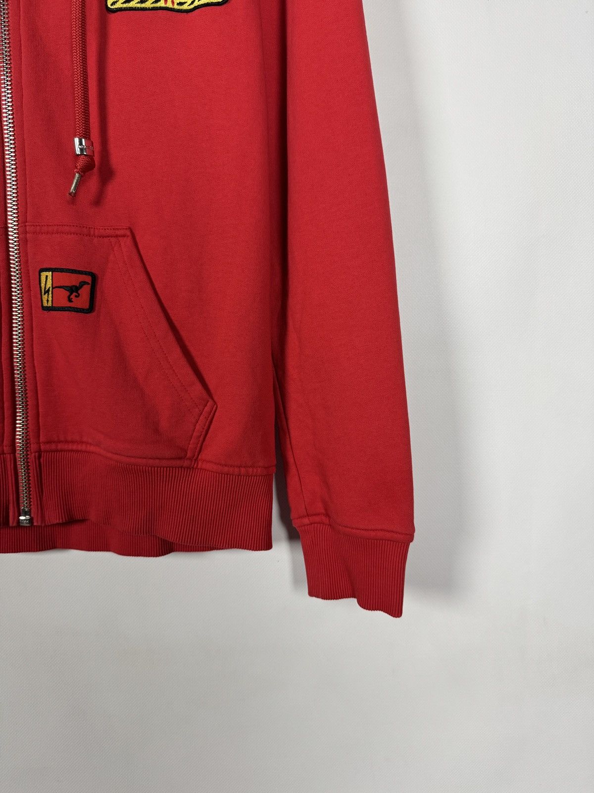 Frankie Morello Frankie Morello Milan Zip Hoodie Patch Graphic Italy Size L Size US L / EU 52-54 / 3 - 5 Thumbnail