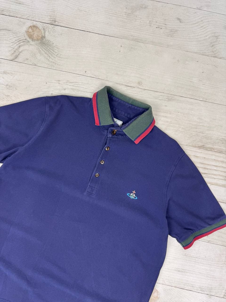 Vivienne Westwood Vivienne Westwood Polo Shirt Logo Orb Size US L / EU 52-54 / 3 - 2 Thumbnail
