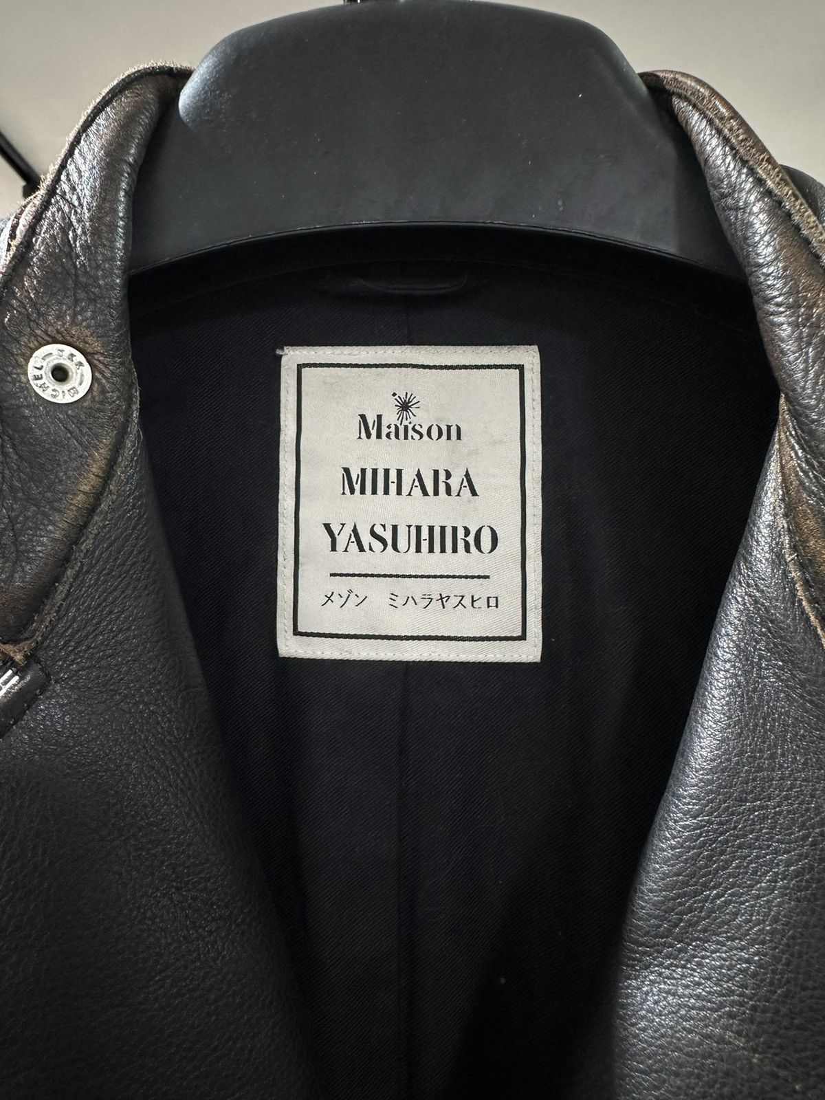 Maison MIHARA YASUHIRO Maison MIHRA YASUHIRO IRO Dylan Leather Biker Jacket Size US M / EU 48-50 / 2 - 3 Thumbnail