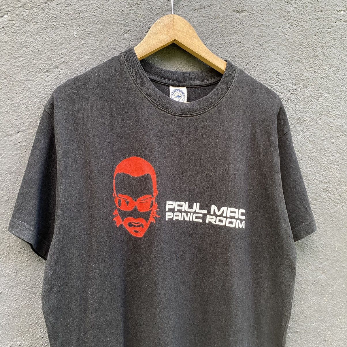 Band Tees Thrashed Faded Vintage Y2K Paul Mac ERD GRUNGE APHEX TWINS T Size US L / EU 52-54 / 3 - 4 Thumbnail