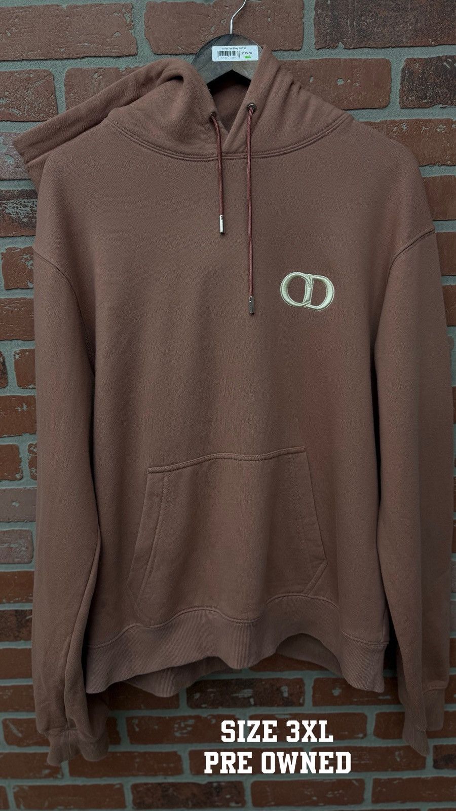 Dior Dior Pink Icon Logo Hoodie Size 3XL $1200 Retail Size US XXL / EU 58 / 5 - 1 Thumbnail