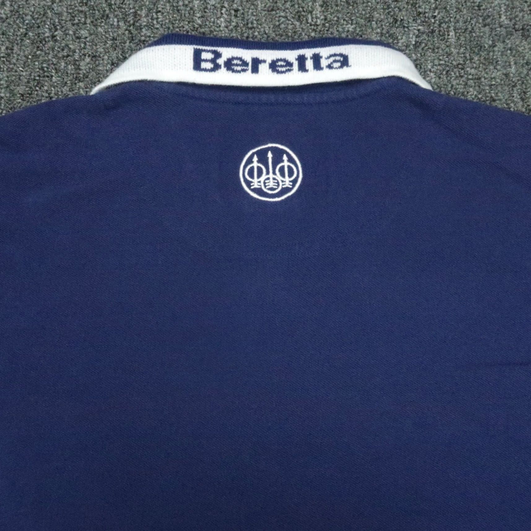 Vintage Beretta Shirt Mens Medium Blue Polo Lightweight Short Sleeve Shirt Beretta Polo Mens Medium Blue Lightweight Breathable Size US M / EU 48-50 / 2 - 5 Thumbnail