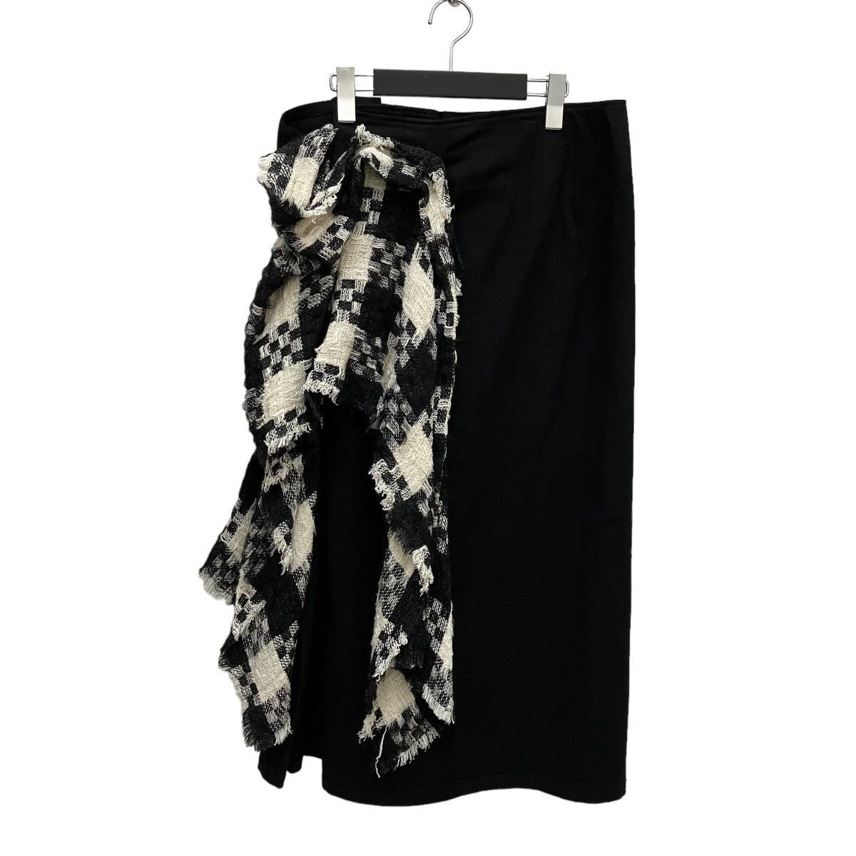 Yohji Yamamoto BOX-PLEAT WRAP SKIRT Skirt FR-S01-805 Size 27" / US 4 / IT 40 - 2 Thumbnail