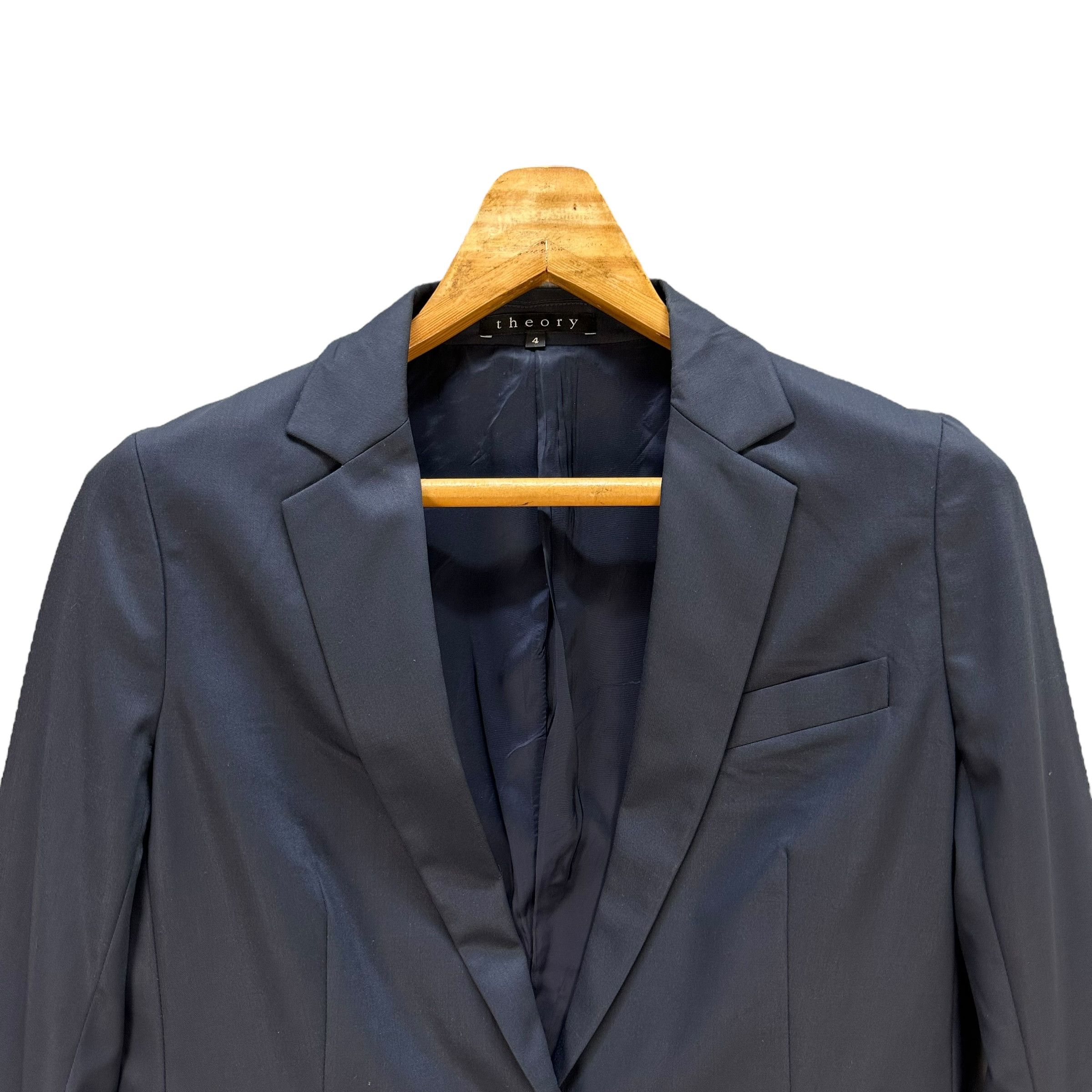 Theory THEORY Single Button Blazer Japan Suit Jacket #A70-1715 Size S / US 4 / IT 40 - 2 Thumbnail