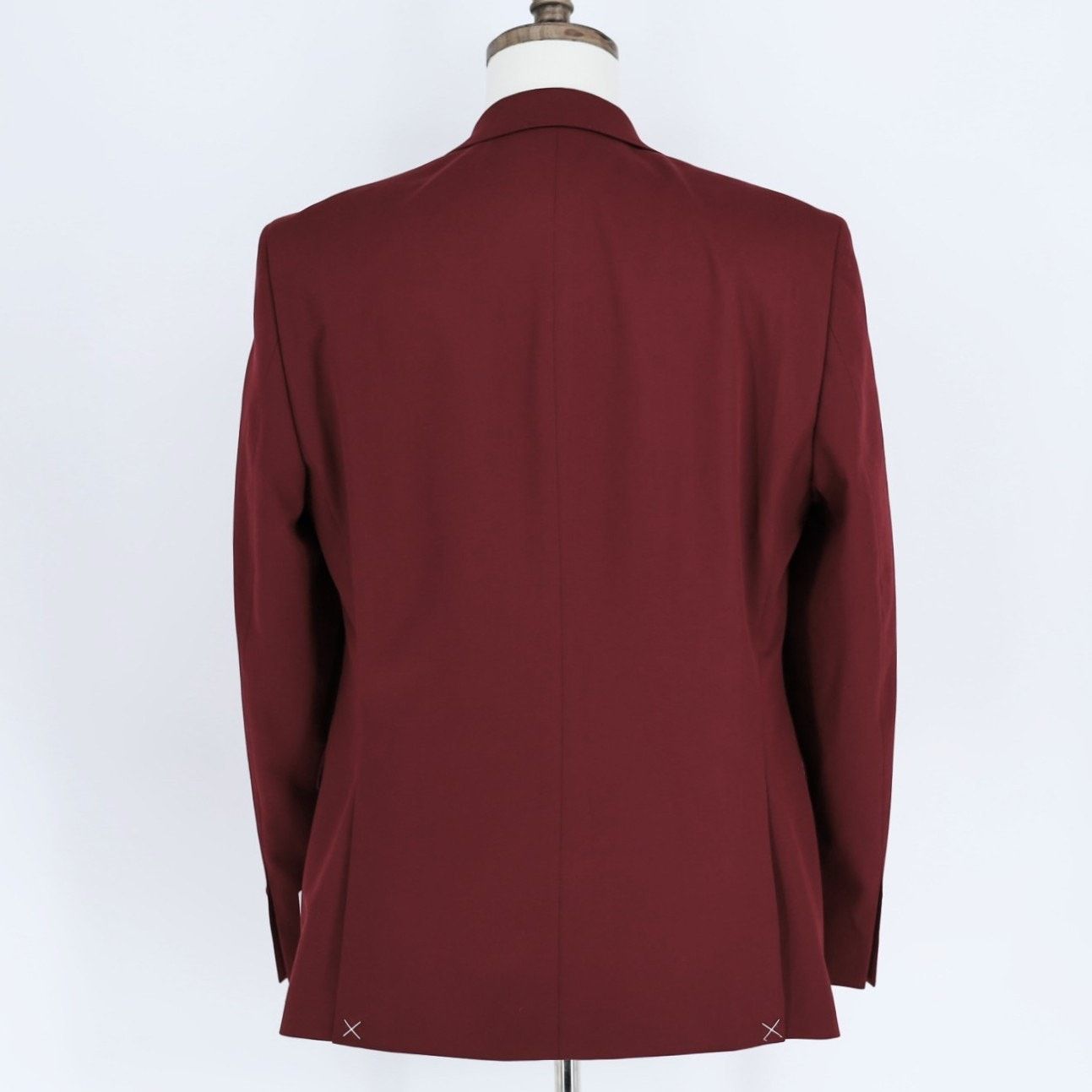 The Unbranded Brand Tayion Collection Suit Jacket Men's Red Solid Blazer 38R Size 38R - 4 Thumbnail