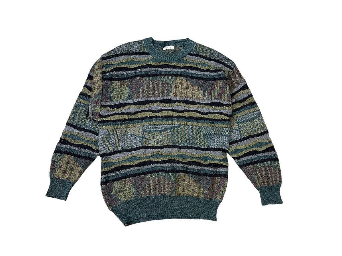 Aran Isles Knitwear Vintage Rovello New Discovery Aztec Sweater Knitwear Size US L / EU 52-54 / 3 - 1 Thumbnail