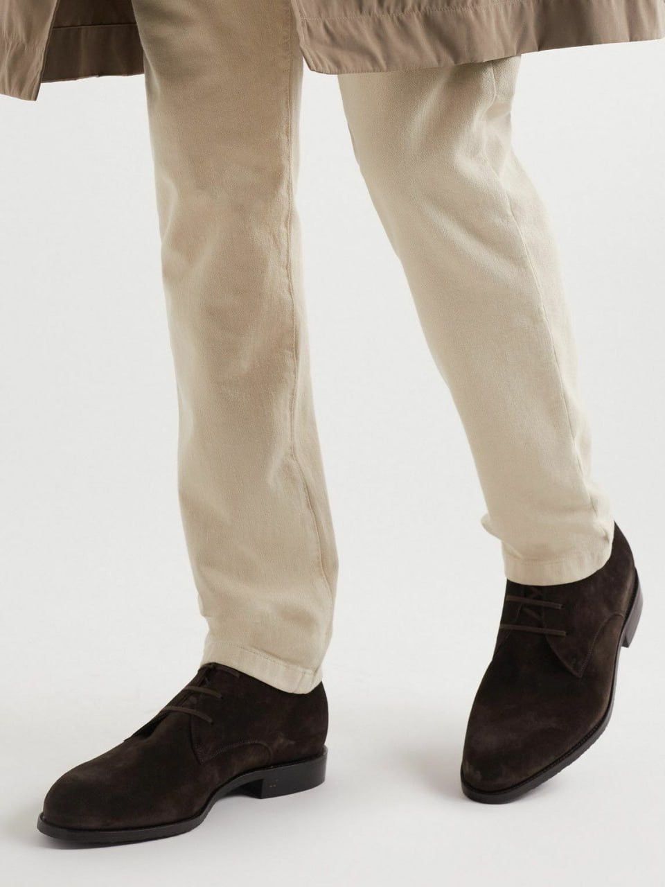 J.M. Weston J. M. Weston France Brown Suede Miles Chukka Desert Boots Size US 10 / EU 43 - 3 Thumbnail
