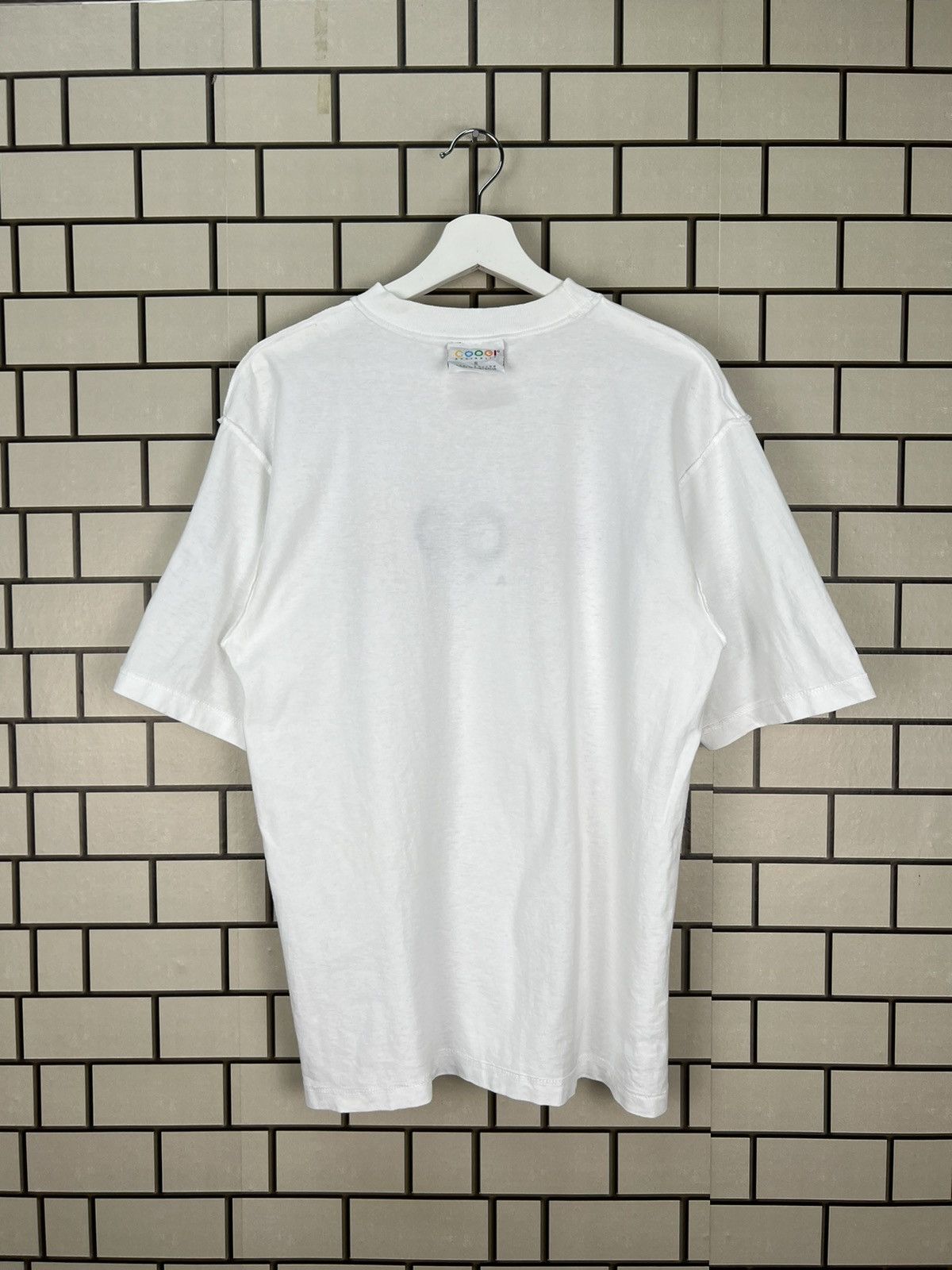 Coogi × Vintage Coogi Australia Spellout White Tee Size US S / EU 44-46 / 1 - 9 Thumbnail