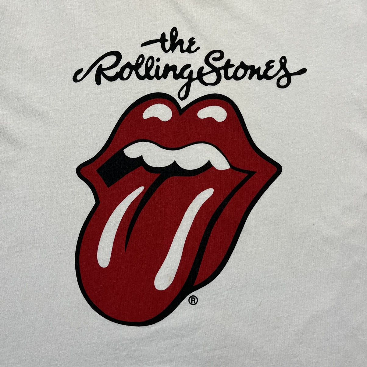 Band Tees × The Rolling Stones The Rolling Stones Big Logo Tee Rock Band Size US L / EU 52-54 / 3 - 3 Thumbnail
