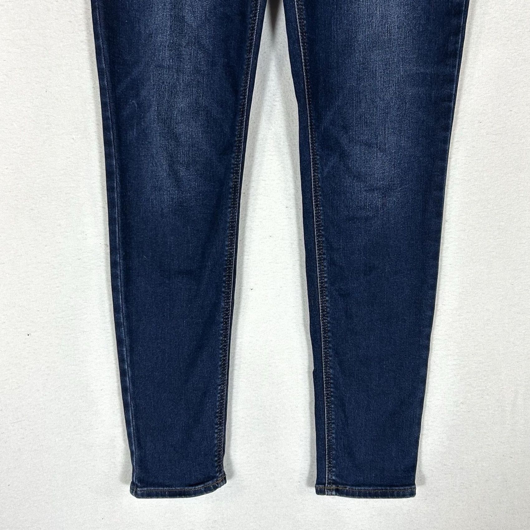 Old Navy Old Navy Rockstar Super Skinny Jeggings Womens 6 Blue Dark Wash Denim Pullover Jeans Skinny City 90s Womens Size M / US 6-8 / IT 42-44 - 3 Thumbnail