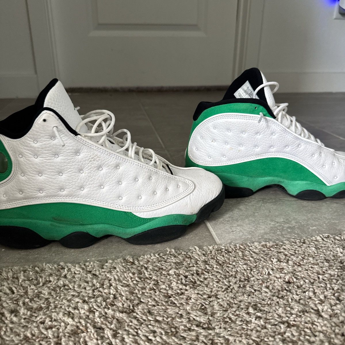 Jordan Brand Retro Air Jordan 8 ‘Lucky Green’ Size US 10.5 / EU 43-44 - 5 Thumbnail