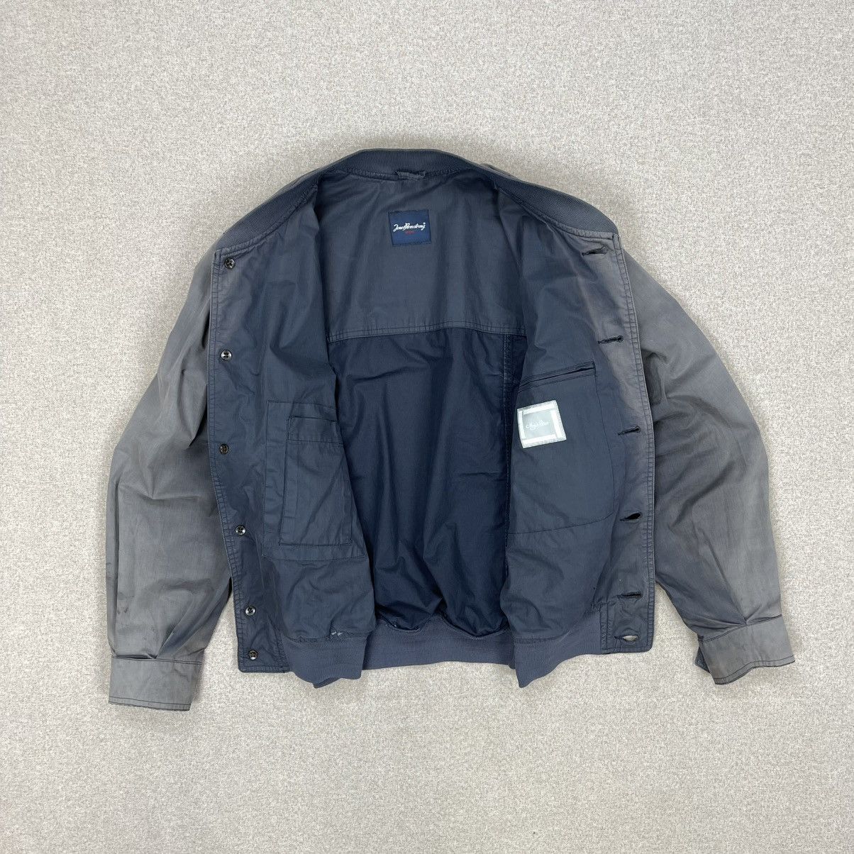 Japanese Brand × Vintage VINTAGE ULTRA FADED WASHED LIGHT BOMBER JACKET UNSOUNDRAGS Size US L / EU 52-54 / 3 - 12 Thumbnail