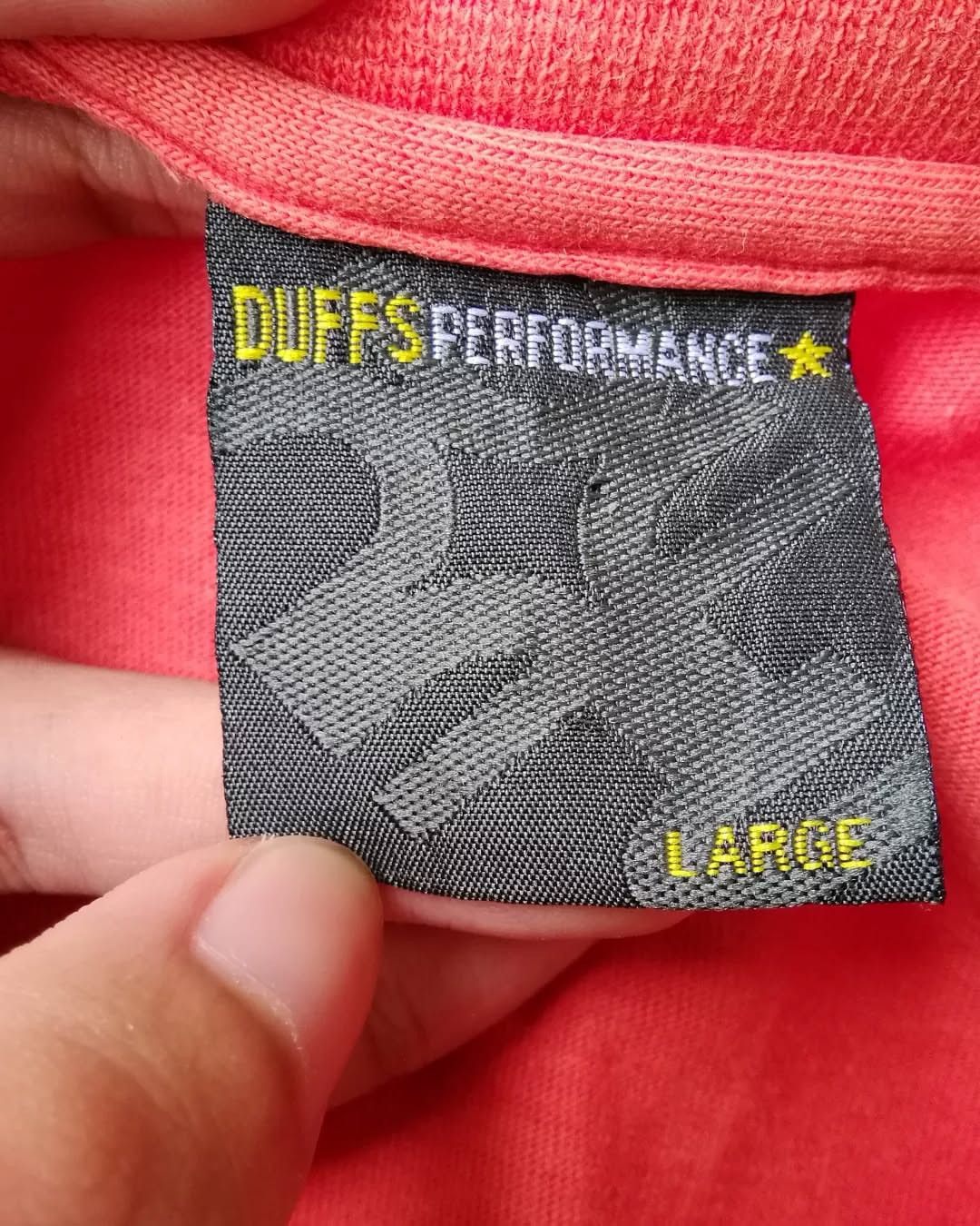 Vintage Vintage Duffs Skateboards Red Graphic Faded Tees Size US L / EU 52-54 / 3 - 6 Thumbnail
