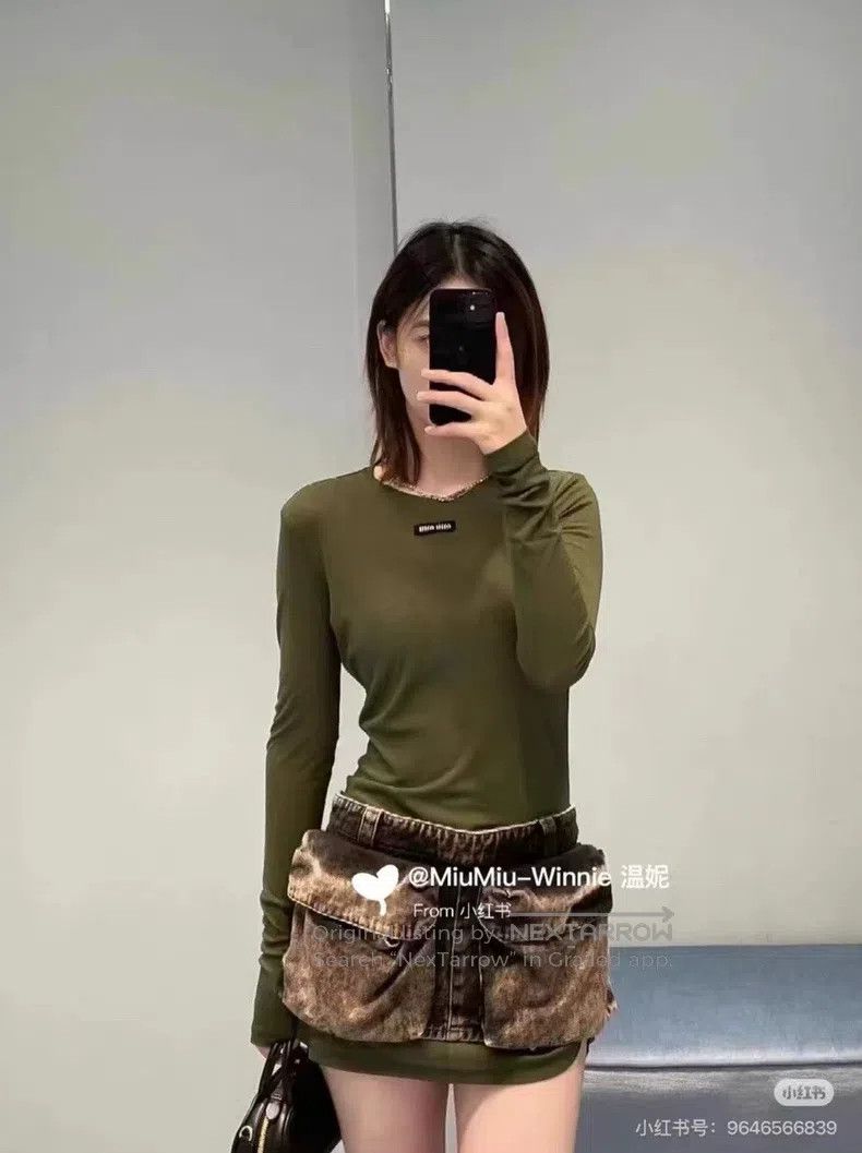 Miu Miu Miu Miu Size M Long sleeves in spring and summer Size M / US 6-8 / IT 42-44 - 5 Thumbnail