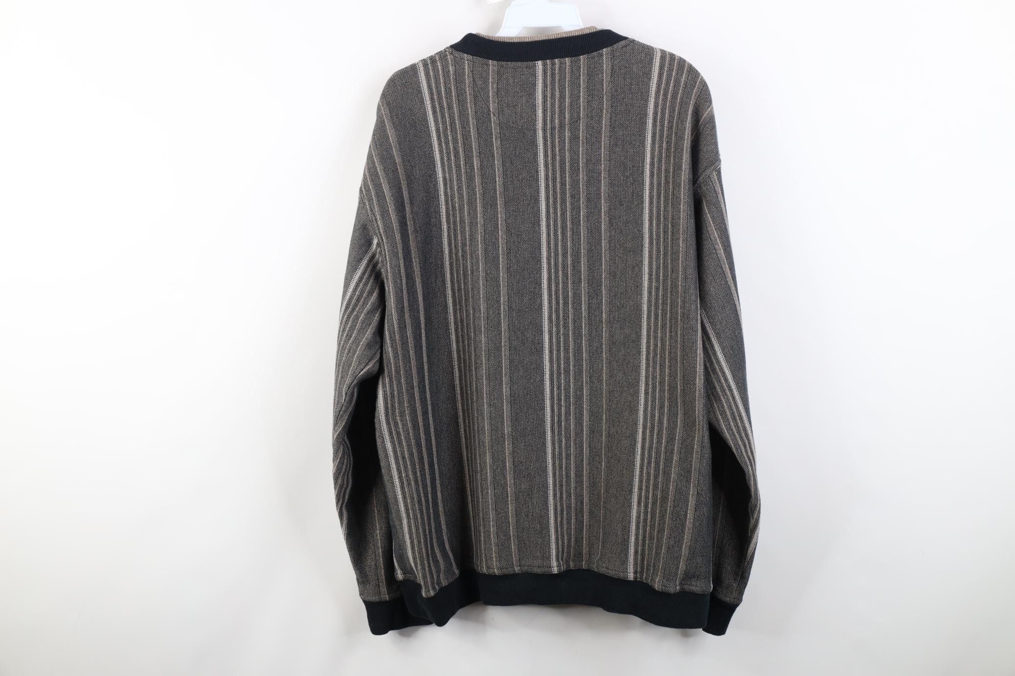 Vintage Vintage 90s Streetwear Crewneck Sweatshirt Earth Tone Size US L / EU 52-54 / 3 - 9 Thumbnail